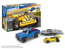 Revell 14581 - 78 Chevy 4x4 Pickup + Malibu GP Virage and Trailer Revell Modellbausatz