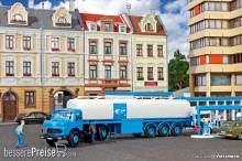 Kibri 14610 - H0 MB Rundhauber mit ARAL Tankwagen