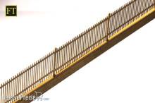 Halling M-106 - Holz-Staketenzaun, Orig. 1,2 m, 30°