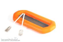 Halling M-494-FM - Oranges Schlauchboot mit Paddeln