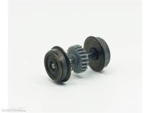 Halling ETH-ALH-076-H0M - Antriebsachse für ALX-Antrieb H0m, 7,6 mm Haftreifen