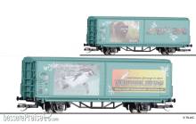 Tillig 14851 - START-Schiebewandwagen ´Mein Zoo´