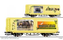 Tillig 14854 - START-Schiebewandwagen ´Mein Zoo´