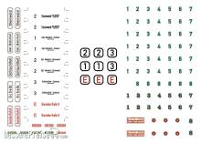 Halling DEC-GT4-NEU - Decals für GT4 Neunkirchen, beige