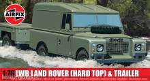 Airfix A02324 - LWB Land Rover (Hard Top) & Trailer