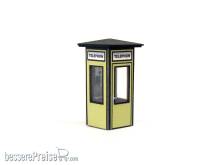 Halling M-380-FM - Telefonhütte, beige, Ep 3/4