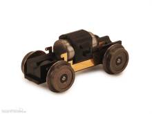 Halling MDG-ALX-210-H0M - Mitlauf-Drehgestell Typ ALX, H0m, Achsabstand 21 mm