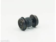 Halling ETH-ALH-076-H0E - Antriebsachse für ALX-Antrieb H0e, 7,6 mm Haftreifen