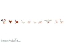Faller 151909 - Hühner, Enten und Gänse
