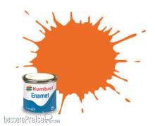 Humbrol AA0046 - Humbrol 046 orange, matt 14 ml