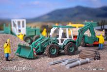 Kibri 15217 - Spur H0 Baggerlader JCB 4Cx 4x4x4