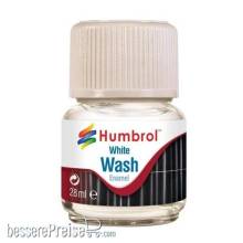 Humbrol AV0202 - Humbrol Enamel Wash White 28 ml