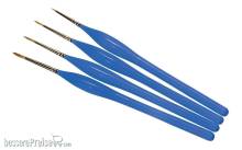 Humbrol AG4304 - Detail Sable Brush Pack Sizes 00, 0, 1, 2