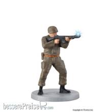 Viessmann 1530 - H0 Soldat, stehend mit Gewehr und Mündungsfeuer