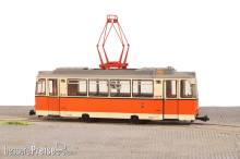 Halling REK-BZ3-S - Reko-Triebwagen BVB Berlin ZR Nr. 223 003-1, orange, hochwertiges Standmodell