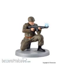 Viessmann 1531 - H0 Soldat, kniend mit Gewehr und Mündungsfeuer