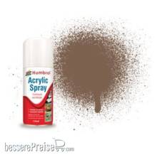 Humbrol AD6029 - HUMBROL ACRYLIC HOBBY SPRAY 150ML No 29 Dark Brown