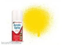 Humbrol AD6069 - HUMBROL ACRYLIC HOBBY SPRAY 150ML No 69 Yellow