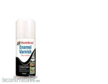 Humbrol AD6998 - HUMBROL ENAMEL HOBBY VARNISH SPRAY 150ML No 49 Varnish Matt