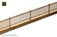 Halling M-105 - Holz-Staketenzaun, Orig. 1,2 m, 15°