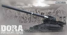 Glow2B Modellbau 8109999 - Dora Railway Gun Limited Edition!