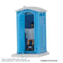 Viessmann 1545 - H0 Baustellen-Toilette, bewegt