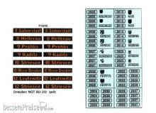 Halling DEC-NGT-DRE - Decals für Dresden NGTD 8 DD 3-tlg.