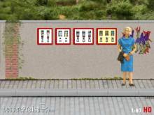 Modellland 1550-8 - 1:87 Spur H0 4x Kaugummiautomat