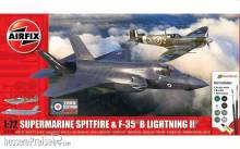 Airfix A50190 - Then and Now Spitfire Mk.Vc & F-35B Lightning II
