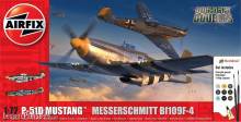 Airfix A50193 - P-51D Mustang vs Bf109F-4 Dogfight Double