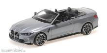 Minichamps 155021034 - BMW M4 CABRIOLET - 2021 - GREY METALLIC