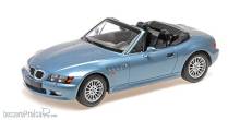 Minichamps 155024130 - BMW Z3 ROADSTER - 1997 - LIGHT BLUE METALLIC