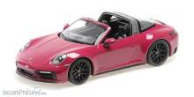 Minichamps 155061066 - PORSCHE 911 (992) TARGA 4 GTS - 2021 - RUBYSTAR