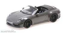 Minichamps 155063031 - PORSCHE 911 CARRERA 4 GTS CABRIOLET - 2020 - GREY METALLIC