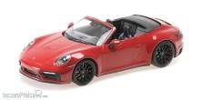 Minichamps 155063032 - PORSCHE 911 CARRERA 4 GTS CABRIOLET - 2020 - RED