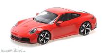 Minichamps 155064020 - PORSCHE 911 (992.2) CARRERA COUPE - 2024 - RED