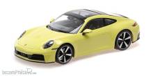 Minichamps 155064021 - PORSCHE 911 (992.2) CARRERA COUPE - 2024 - YELLOW METALLIC