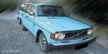 Minichamps 155171112 - VOLVO 144 BREAK - 1973 - LIGHT BLUE