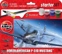 Airfix A55013 - Starter Set - North American P-51D Mustang