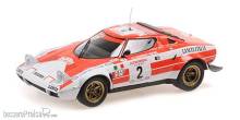 Minichamps 155741702 - LANCIA STRATOS - JEAN-CLAUDE ANDRUET / &Acirc,&acute,BICHE&Acirc,&acute, - WINNERS TOUR DE CORSE 1974