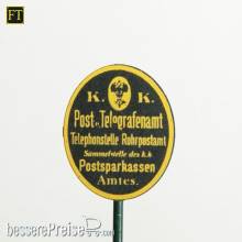 Halling M-390 - Hist. Tafel k&k Telegraphenamt Ep. 1,2 (2 Stk.)
