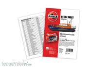 Airfix A65005 - Decal Sheet - RNLI Shannon Class Lifeboat (A55015)