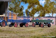 Kibri 15702 - Spur H0 FENDT Gummiradwagen, 2 Stück