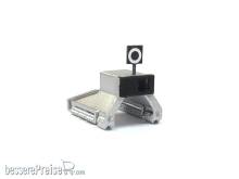Halling M-259-G-FM - Moderner Prellbock (H0e) der YTB, silber