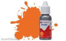 Humbrol DB0018 - HUMBROL ACRYLIC DROPPER BOTTLE 14ML No 18 Orange - Gloss