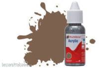 Humbrol DB0029 - HUMBROL ACRYLIC DROPPER BOTTLE 14ML No 29 Dark Earth - Matt
