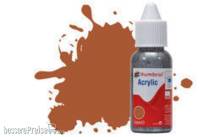 Humbrol DB0062 - HUMBROL ACRYLIC DROPPER BOTTLE 14ML No 62 Leather - Matt