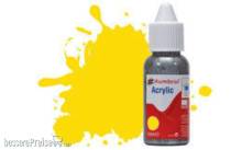 Humbrol DB0069 - HUMBROL ACRYLIC DROPPER BOTTLE 14ML No 69 Yellow - Gloss