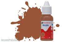 Humbrol DB0070 - HUMBROL ACRYLIC DROPPER BOTTLE 14ML No 70 Brick Red Matt