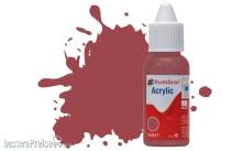 Humbrol DB0073 - HUMBROL ACRYLIC DROPPER BOTTLE 14ML No. 73 Wine Matt
